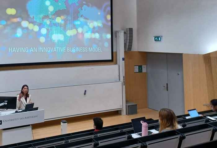 Olivia Gega's guest lecture